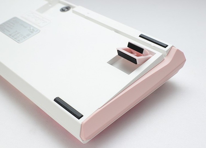 Produktbild Ducky One 3 Gossamer Pink TKL Gaming Tastatur - MX-Ergo-Clear (US) (Kabelgebunden)