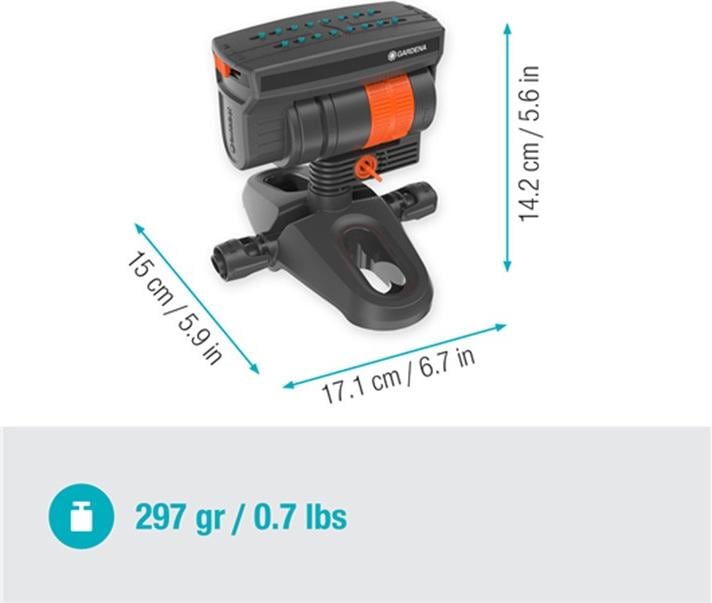 Produktbild Gardena Viereckregner OS 90 (Viereckregner)