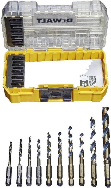 Produktbild DeWalt DT20620QZ (3 mm, 10 mm, 6 mm, 5 mm, 4 mm, 8 mm, 4.5 mm, 3.5 mm)