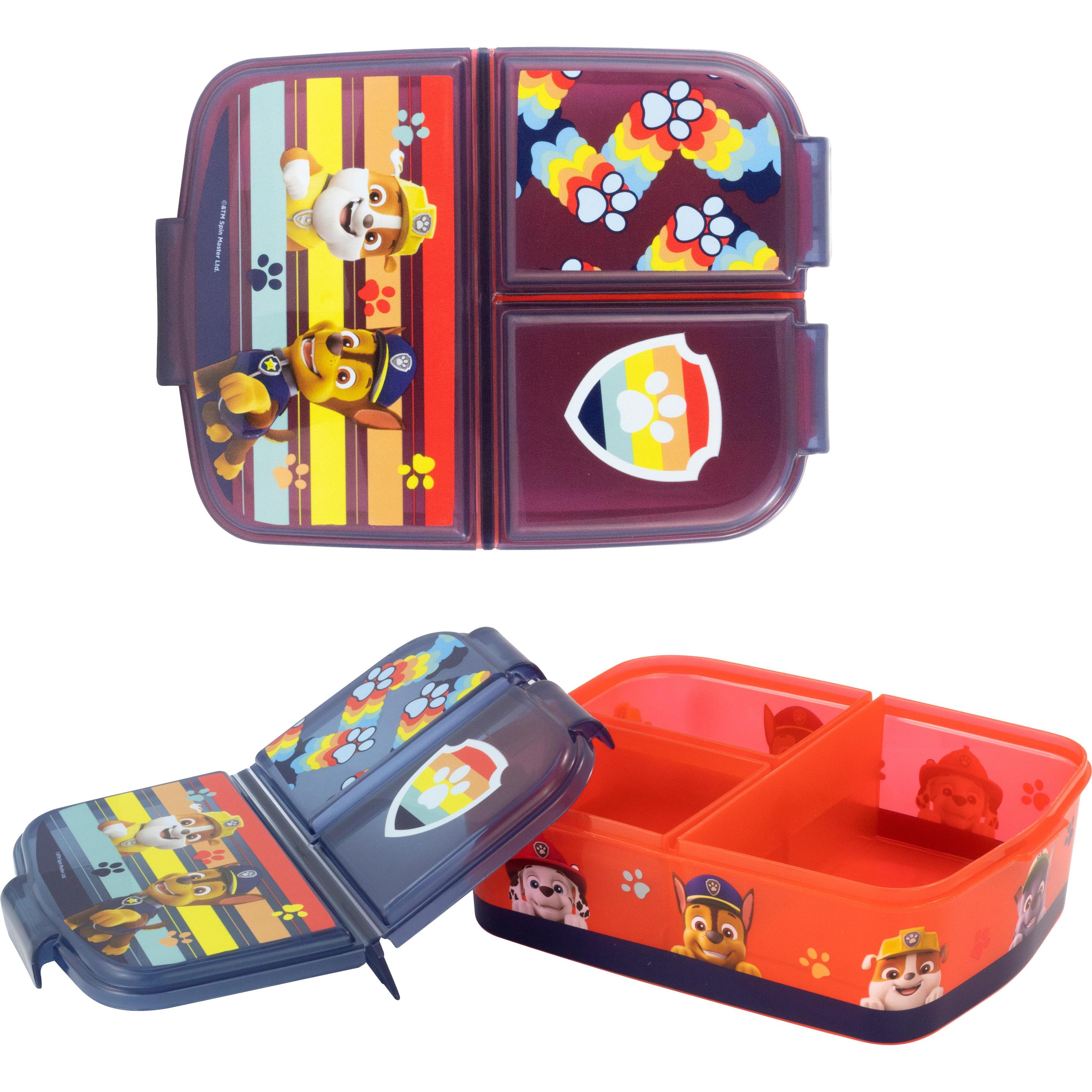 Magni Brotdose Paw Patrol Junge dreigeteilt, Lunchbox