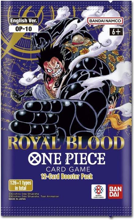 Actual product image One Piece Royal Blood OP-10 Booster Pack (EN) (English, Booster Pack)