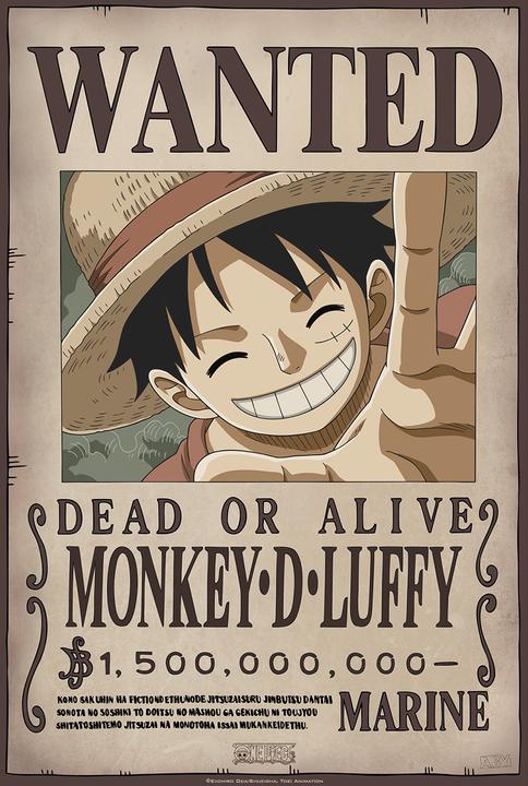 Produktbild ABYstyle One Piece - Wanted Luffy & Ace