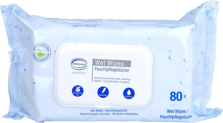 Produktbild Forma-care Feuchtpflegetücher wet-wipes, 80 St TUE (80 Stück)