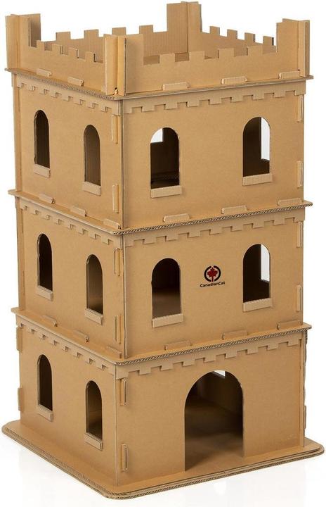 Actual product image CanadianCat Cat Tower Sir Scratch-A-Lot, XL (105 cm, Nature)
