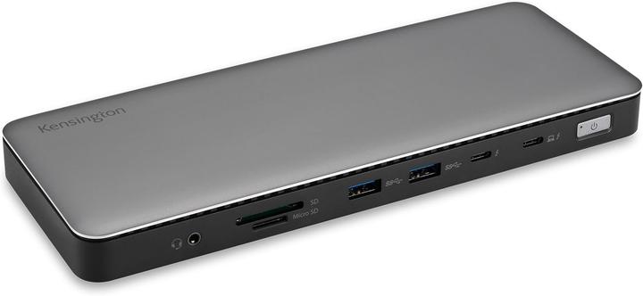 Image du produit Kensington Station d'accueil Thunderbolt 4, double moniteur 8K/4K, microSD, 96W, ports HDMI, Ethernet, USB (Thunderbolt, 13 ports)