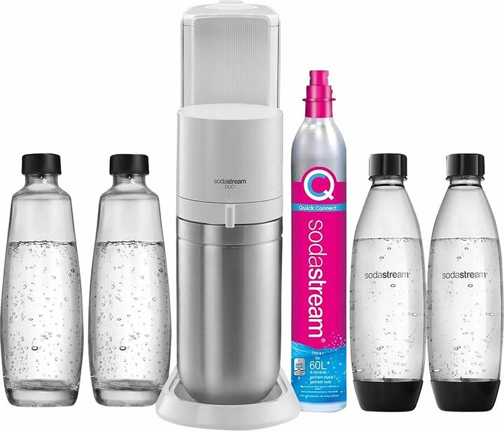 White, Stainless steel