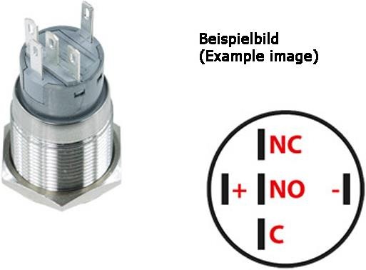 Produktbild Phobya Vandalismusschalter 19mm