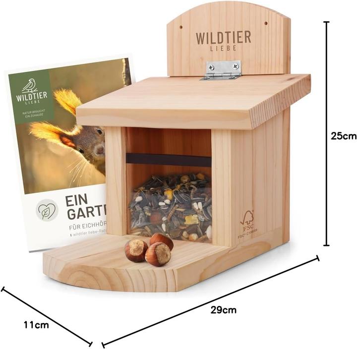 Immagine prodotto Liebe Eichhörnchen Futterhaus