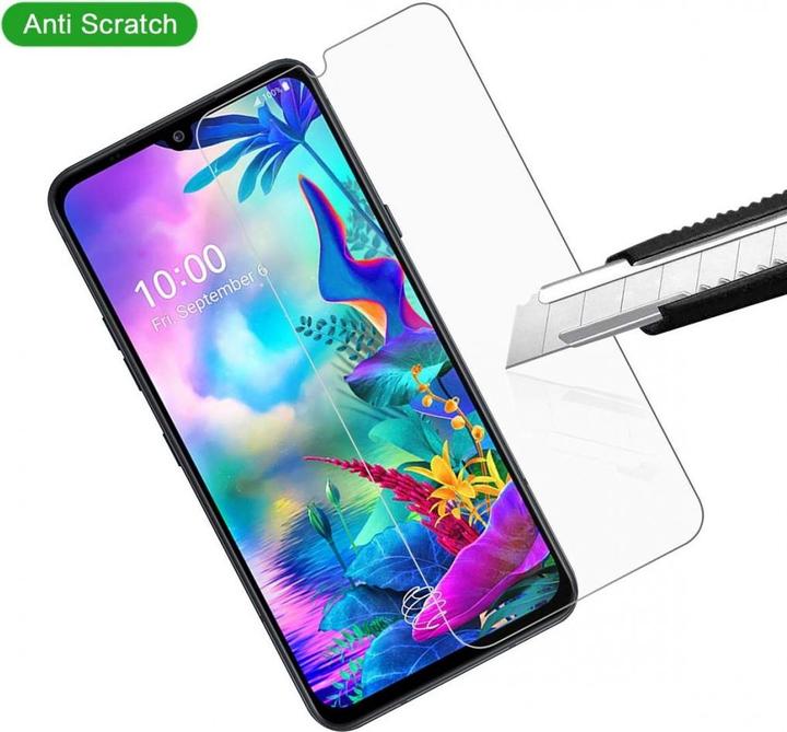Actual product image Screenguard LG G8X ThinQ bulletproof glass protective film Case Friendly Design (1 pcs., G8X ThinQ)