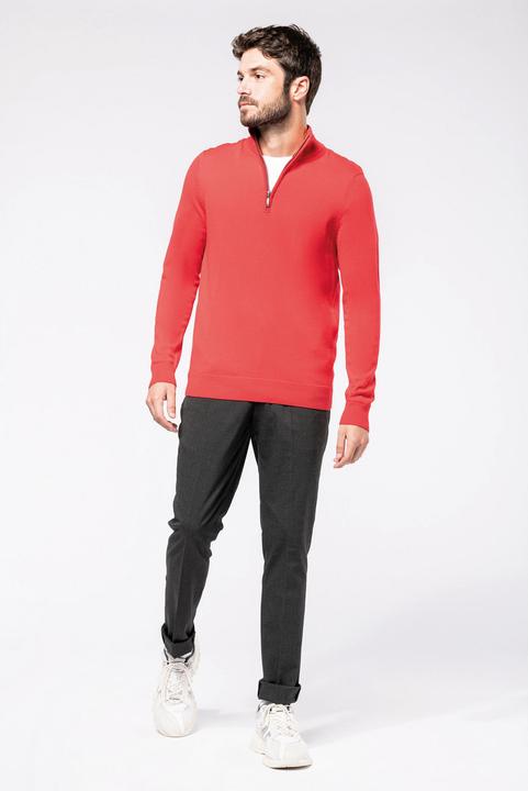 Actual product image Kariban 1/4 zip sweater (XXL)