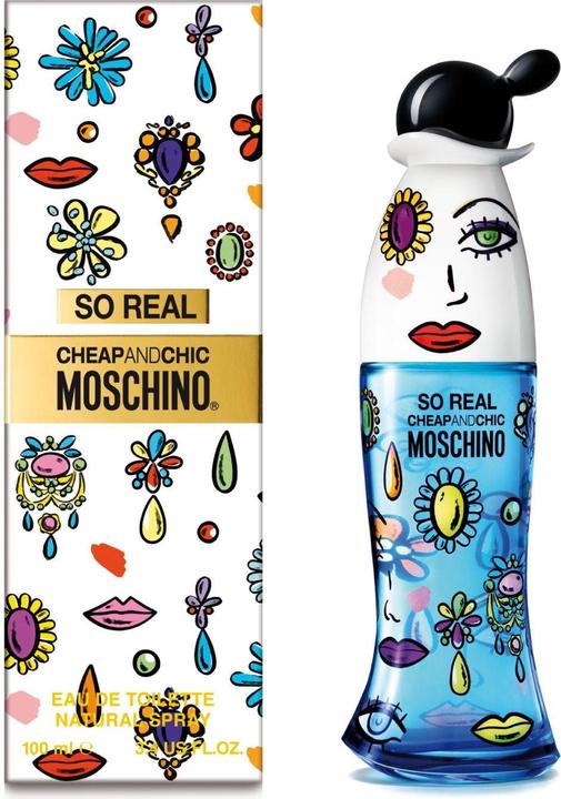 Actual product image Moschino Cheap & Chic So Real Eau De Toilette Spray (Eau de toilette, 100 ml)