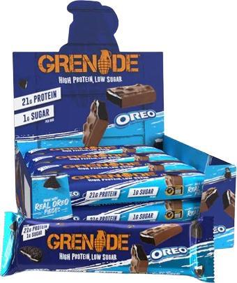 Actual product image Grenade High Protein Bar Oreo (Chocolate, 1 pcs., 60 g)