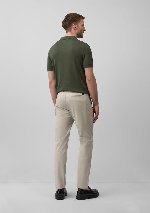 Produktbild s.Oliver Strickpullover Weiches Strick-Poloshirt aus Baumwoll-Seidenmix (XL)