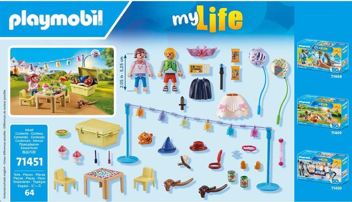 Image du produit Playmobil Fête costumée (71451, Playmobil Ma vie)