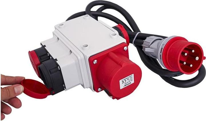 Ekström Distributeur de puissance CEE16A/3xT25 (3 x, Type 25)