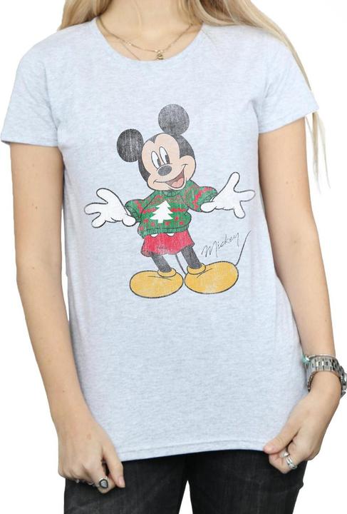 Image du produit Disney - T-shirt MICKEY MOUSE CHRISTMAS JUMPER - Femme (XL)