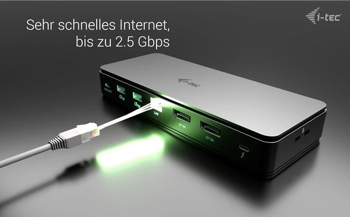 Produktbild i-tec Tb4dualdpdockpdpro (Thunderbolt, 11 Ports)