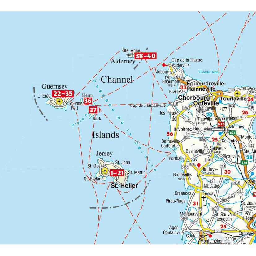 Thumbnail - Kanalinseln – Jersey, Guernsey, Sark, Herm und Alderney, Ratgeber von Wolfgang Schwartz