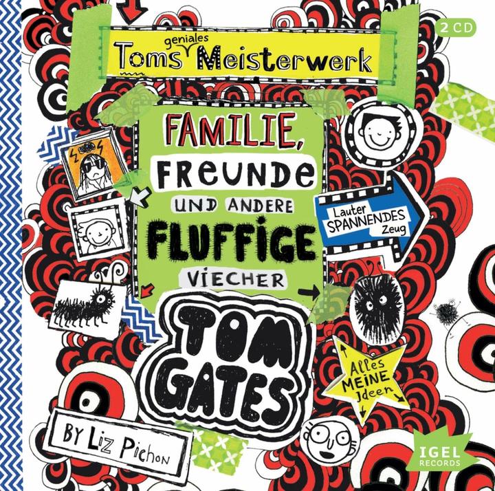 Produktbild Tom Gates 12. Toms geniales Meisterwerk (Verena Kilchling, Frank Bahrenberg, Liz Pichon, Ralf Kiwit, Deutsch)