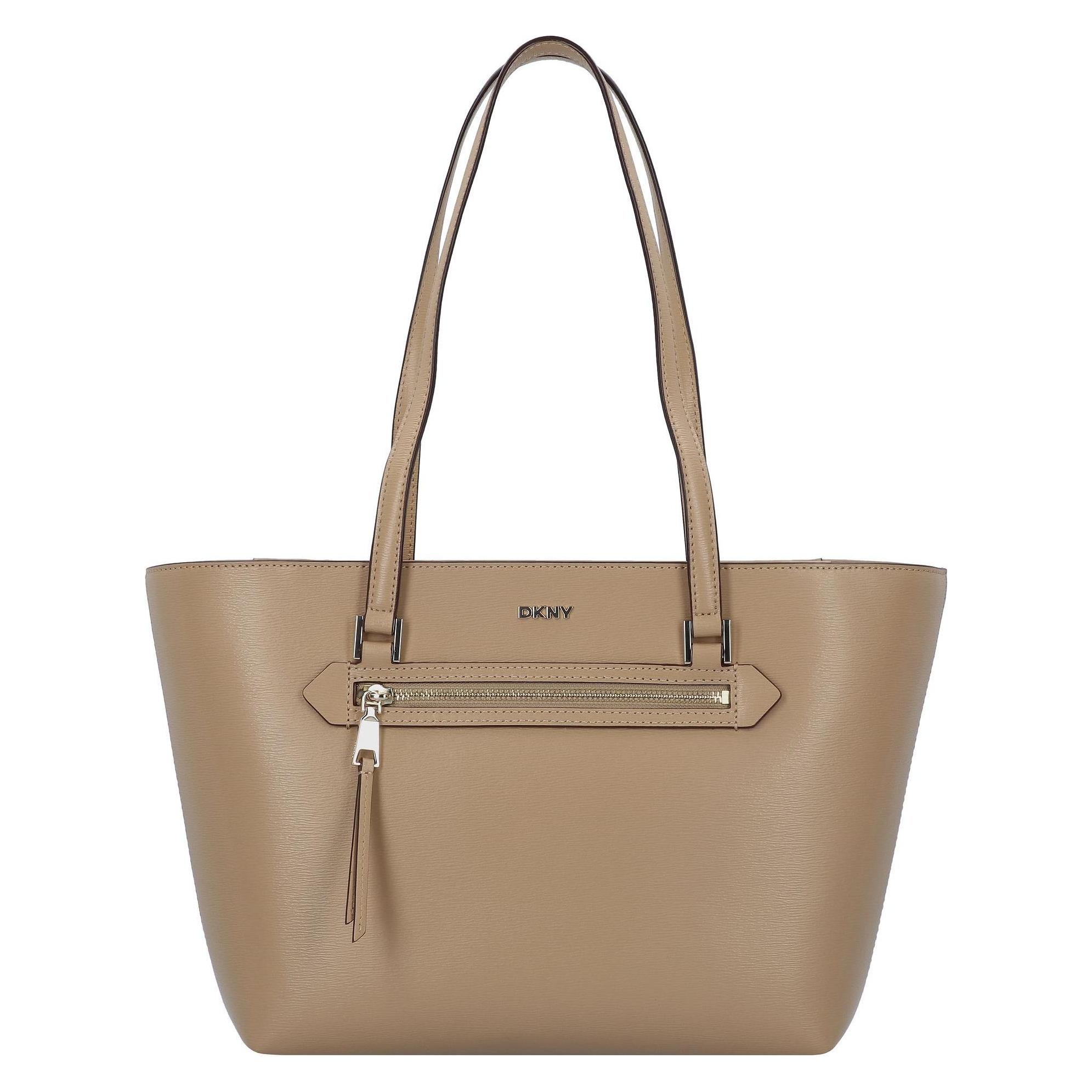 Dkny, Vrouwen, Tas, Bryant Shopper Tasche Leder 31 Cm, Bruin, (7 l)