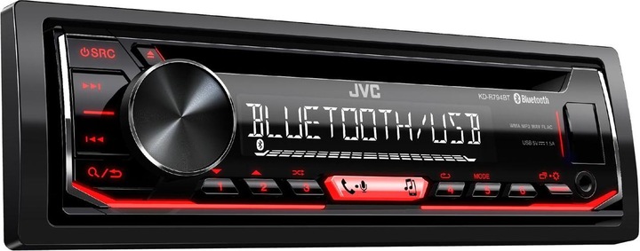Image du produit JVC KD-R794BT CD USB-MP3 WMA-Radio avec entrée AUX