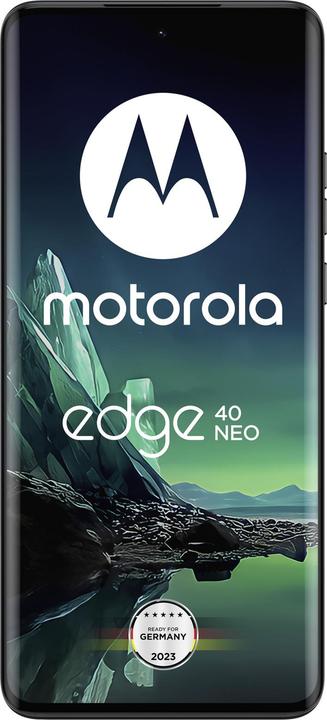 Produktbild Motorola Edge 40 Neo (256 GB, Black Beauty, 6.55", SIM + eSIM, 5G)
