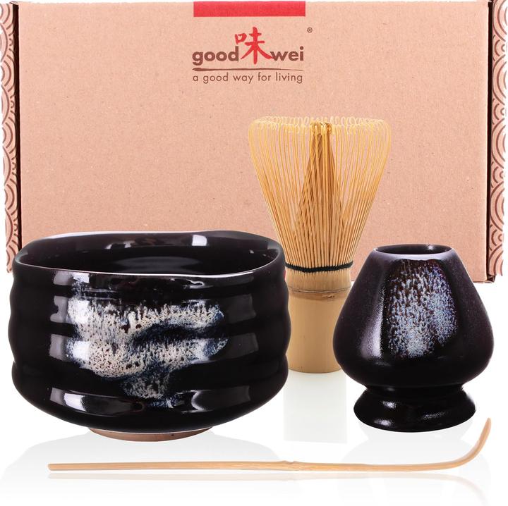 Immagine prodotto Goodwei Matcha Set mit Besen, Schale und Löffel