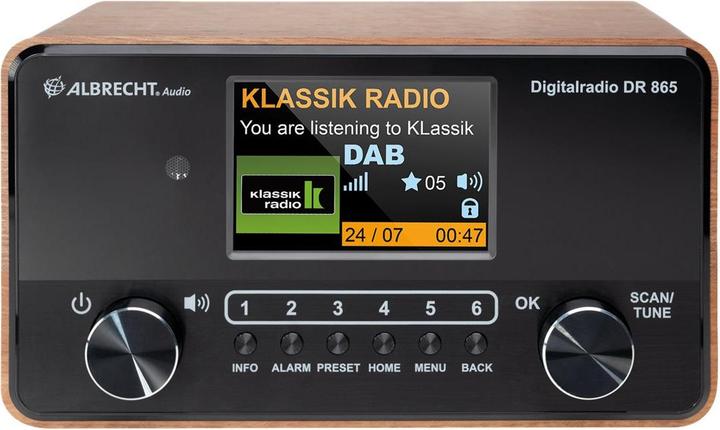 Productafbeelding Albrecht DR 865 Senior (DAB+, FM)