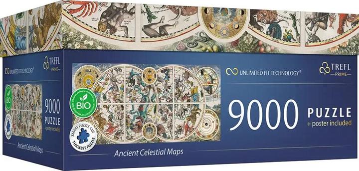 Immagine prodotto Trefl Vecchie mappe del cielo (9000 pezzi)