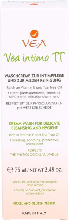 Image du produit VEA Intimo TT crème nettoyant crème (75 ml, Lotion de toilette intime)