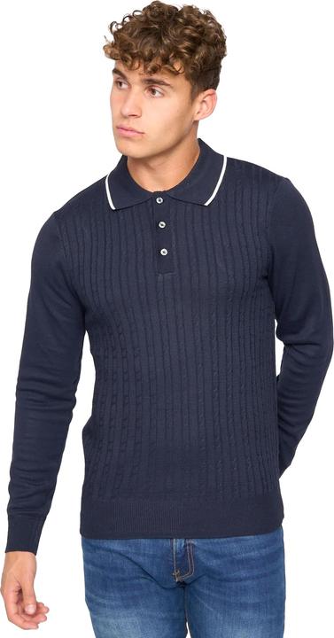 Bleu marine chiné
