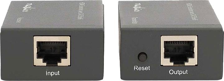 Actual product image Nedis HDMI T Extender Over CAT6 up to 60.0 m 1080p 1.65 Gbps Metal Anthracite (1 m)