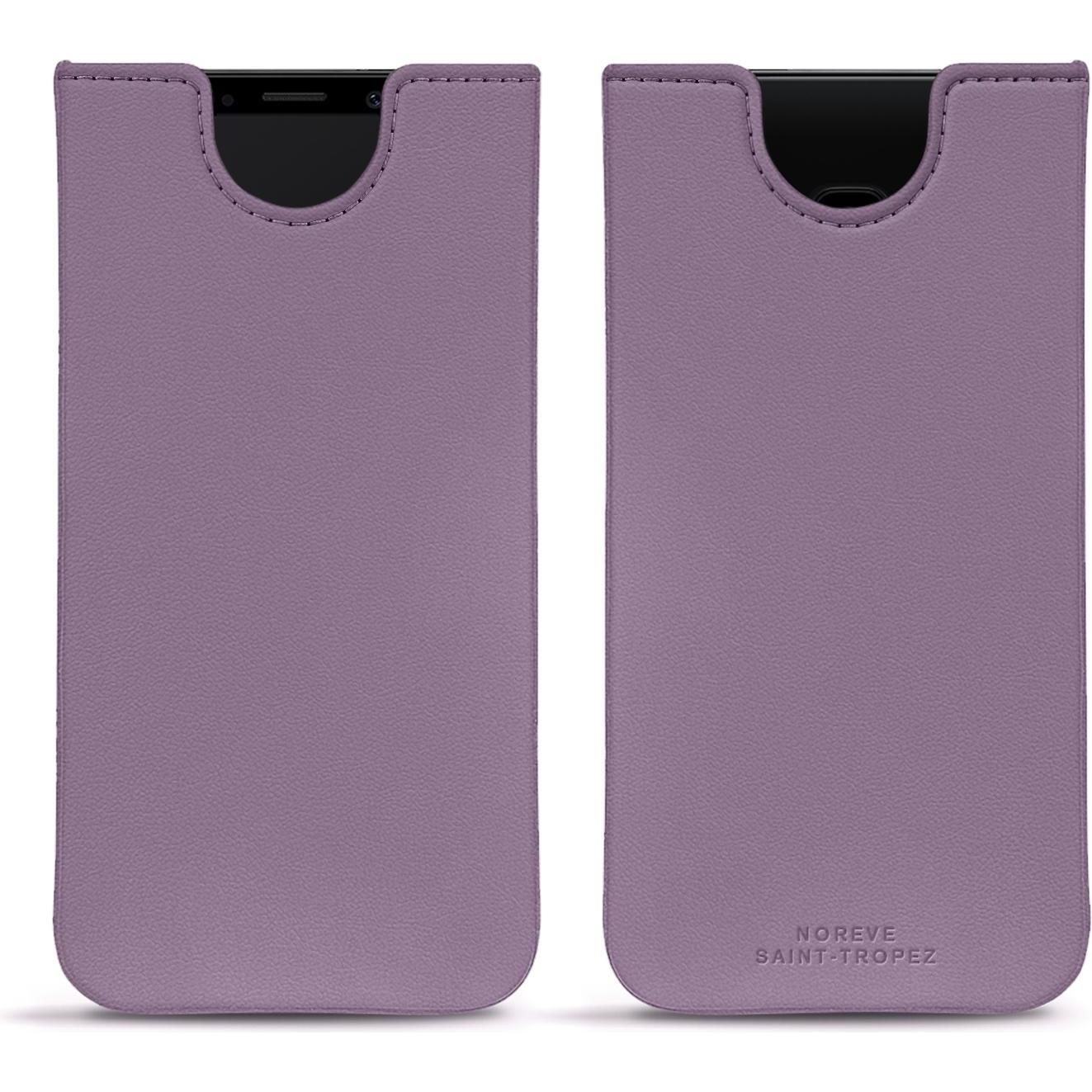 Thumbnail - Noreve Lederschutzhülle (Samsung Galaxy S9), Smartphone Hülle, Violett