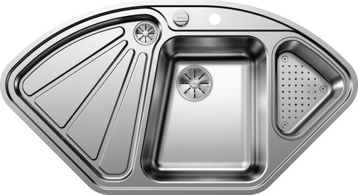 Blanco Delta-IF (Fitted sink with draining board, 105.60 cm, 57.50 cm)