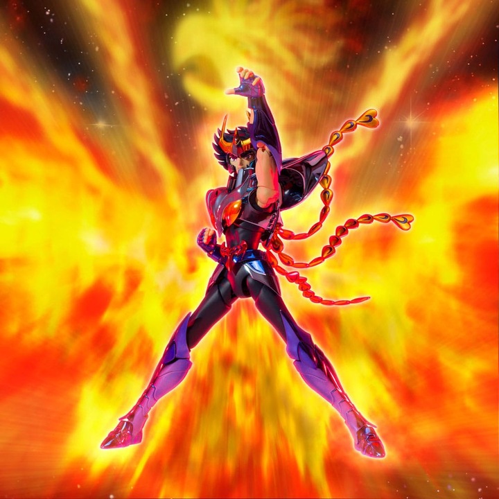 Actual product image Bandai Saint Seiya Saint Cloth Myth Ex Action Figure Phoenix Ikki (Final Bronze Cloth)