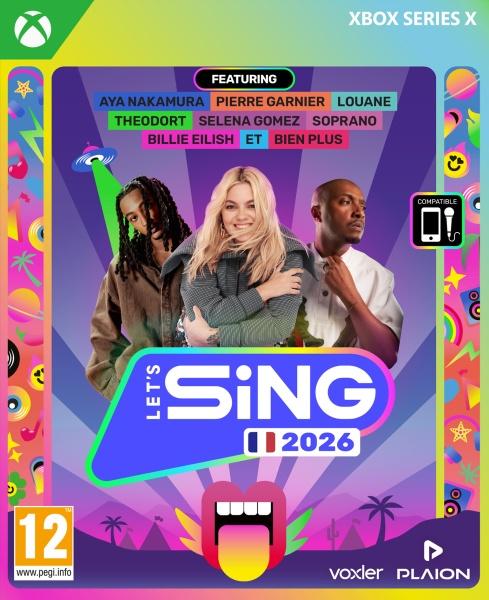 Produktbild Plaion Let's Sing 2026 French Version (Xbox Series S, Xbox Series X, FR)