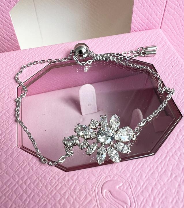 Produktbild Swarovski Armband Gema 5648979 (24 cm, Metall rhodiniert)