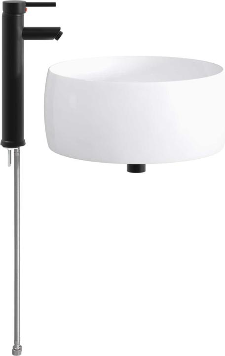 Produktbild vidaXL Badezimmerwaschbecken (385 mm, 385 mm)