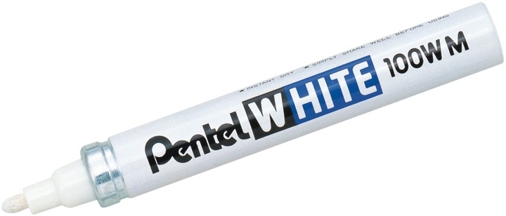 Image du produit Pentel Blanc - Marqueur permanent (Blanc, 2 mm, 1 x)