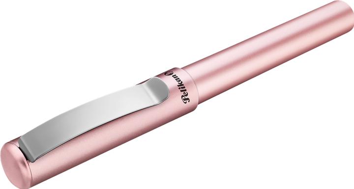 Produktbild Pelikan Füller Pina Colada rose metallic 1+1 TP/FS blau Faltschachtel (Rosé metallic, 1 x)