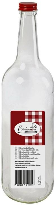 Produktbild Einkochwelt Glasflaschen (1 Stk., 0.70 l)