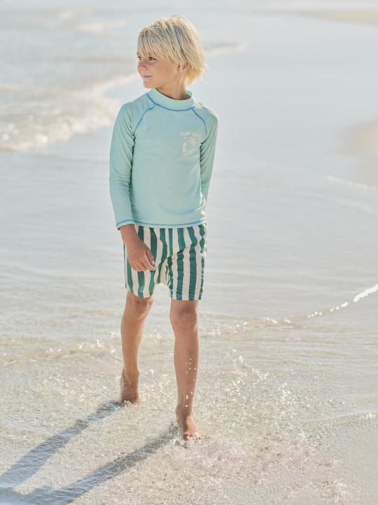 Image du produit Vertbaudet Short de bain rayé garçon (152)