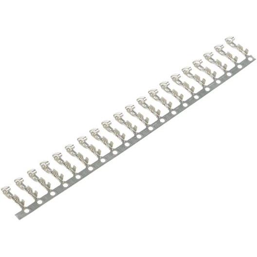 Phobya Fan Power Connector Pin Buchse 20 Stück, Elektronikkabel + Stecker, Silber