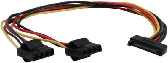 Immagine prodotto InLine Cavo di alimentazione SATA a Y a 4 pin Molex