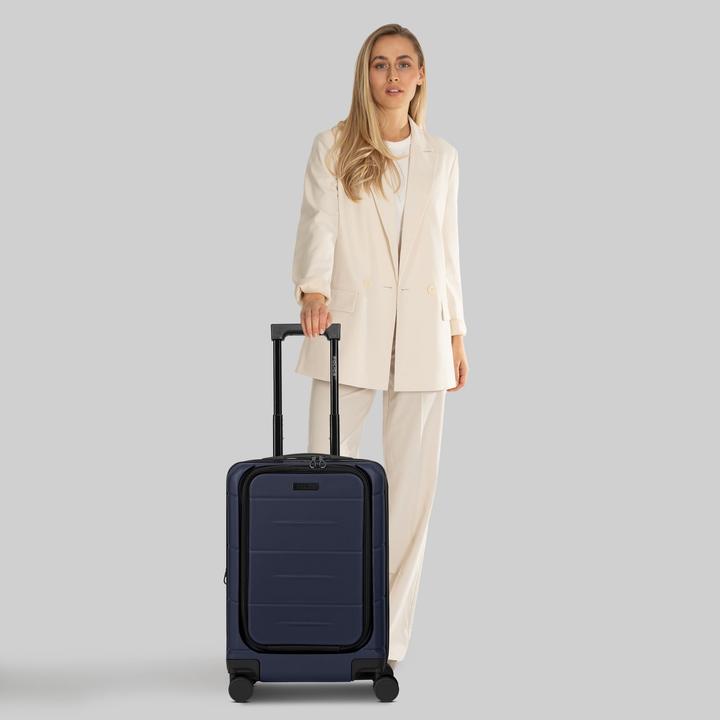 Image du produit Police 4 Rollen Kabinentrolley 55 cm Laptopfach mit Dehnfalte (42 l)