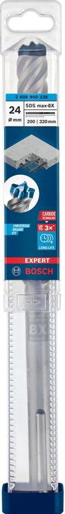 Produktbild Bosch Professional Zubehör EXPERT SDS max-8X Hammerbohrer, 24 x 200 x 320 mm (24,00 mm)