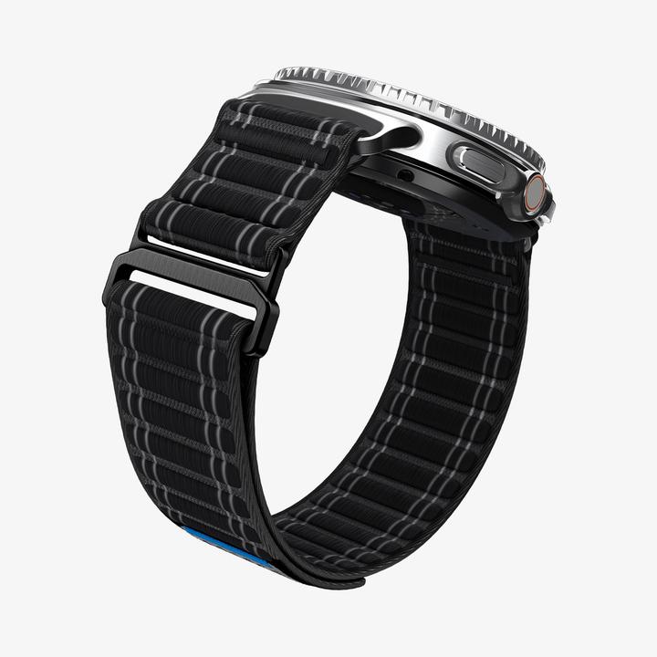 Actual product image Spigen WBFO Band for Samsung Galaxy Watch 8 / Classic (40/44/46mm) black (20 mm, 22 mm, Nylon)