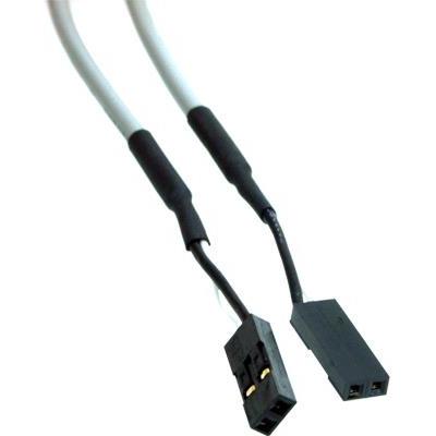 Aquatuning Audiokabel, SPDIF, 2-polig Buchse auf Buchse (0.90 m), Audio Kabel