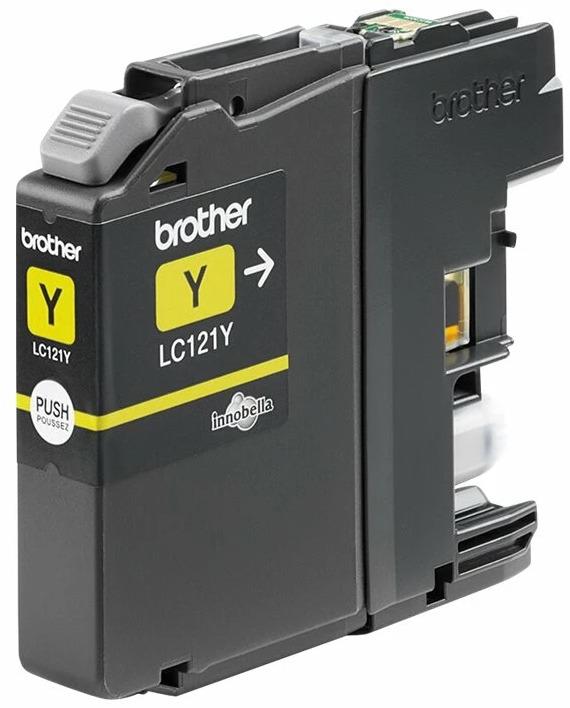 Actual product image Brother Lc-121y (Y)