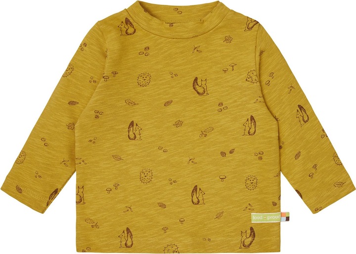loud + proud Camicia in jersey Slub con stampa